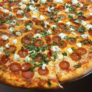 HONEY PESTO RONI W RICOTTA PIZZA