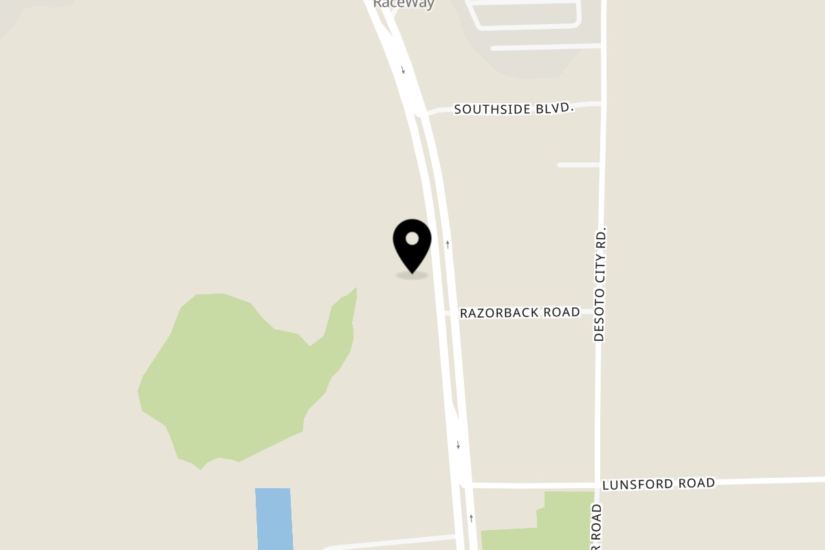 Map showing the location of Zack's Pizza & Bbq on 5367 U.S. Hwy 27 S in Sebring